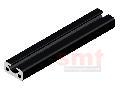 Aluprofil 5 20x10 schwarz - 0,350Kg - ab 4,78€