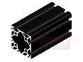 Aluprofil 5 40x40 schwarz - 1,341Kg - ab 14,27€