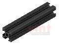 Aluprofil 6 20x20 Typ B schwarz - 0,437Kg - ab €