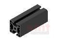 Aluprofil 8 40x40 leicht 2N180° schwarz - 1,865Kg - ab €