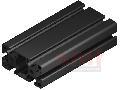 Aluprofil 8 80x40 leicht schwarz - 3,090Kg - ab 20,09€