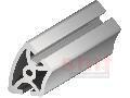 Aluprofil 8 R40/80-45° schwer - 2,708Kg - ab 17,12€