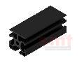 Schutzgitterprofil 8 40x40 180° schwarz - 1,71Kg - ab €
